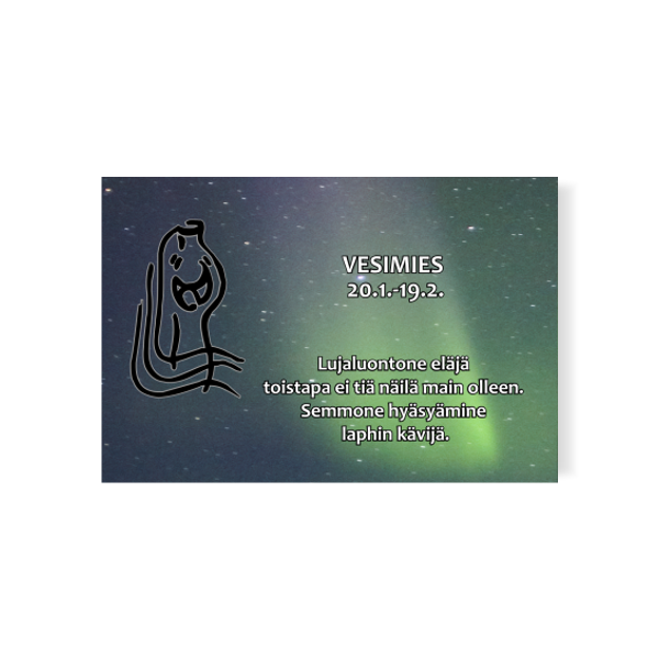 vesimies horoskooppi