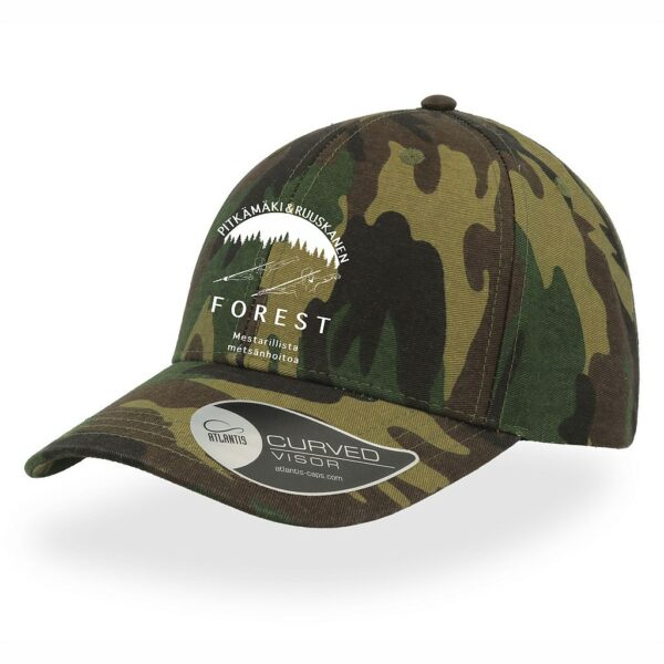 Fanituote: Pitkämäki & Ruuskanen Forest Camo Lippalakki